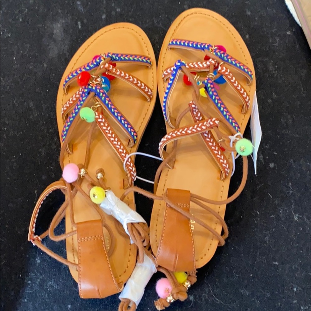 Brand new gladiator sandals